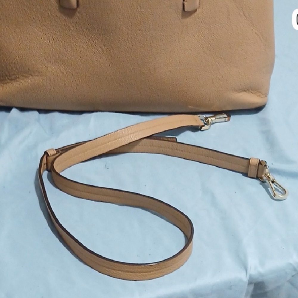 Kate Spade Tan Leather Tote Bag - Picture 5 of 12
